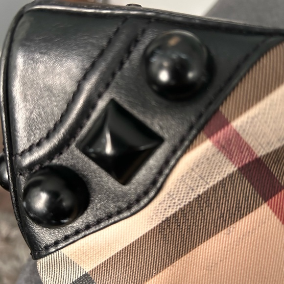Burberry Nova check Studded Bowling Bag - Picture 10 of 16